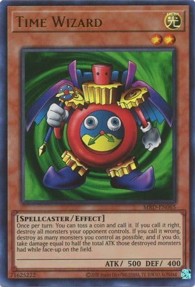 Time Wizard Metal Raiders (25th Anniversary Edition) Yu-Gi-Oh! card