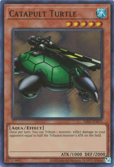Catapult Turtle Metal Raiders (25th Anniversary Edition) Yu-Gi-Oh! card