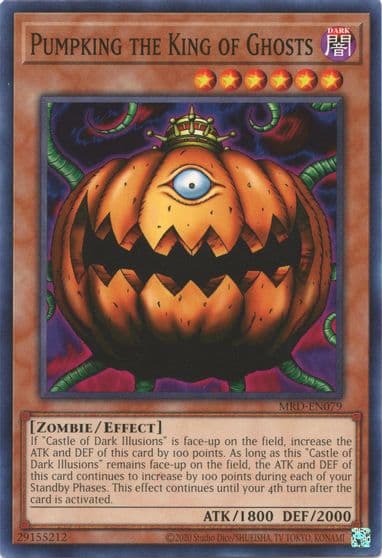 Pumpking the King of Ghosts Metal Raiders (25th Anniversary Edition) Yu-Gi-Oh! card