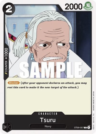 Tsuru Starter Deck 6: Absolute Justice One Piece card