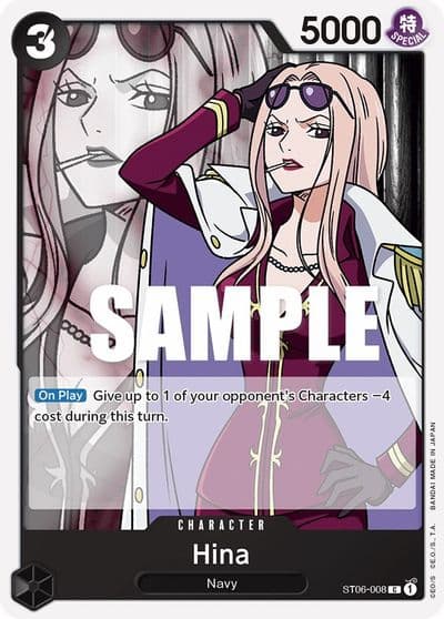 Hina Starter Deck 6: Absolute Justice One Piece card