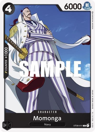 Momonga Starter Deck 6: Absolute Justice One Piece card