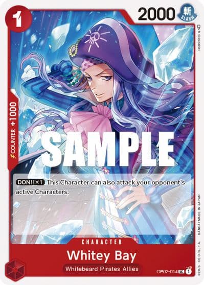 Whitey Bay Paramount War One Piece card