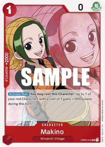 Makino Paramount War One Piece card