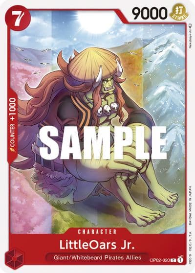 LittleOars Jr Paramount War One Piece card