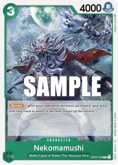 Nekomamushi Paramount War One Piece card