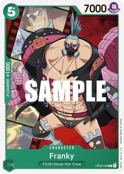 Franky Paramount War One Piece card