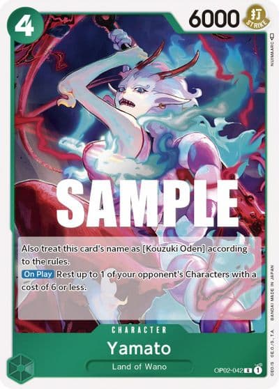 Yamato Paramount War One Piece card