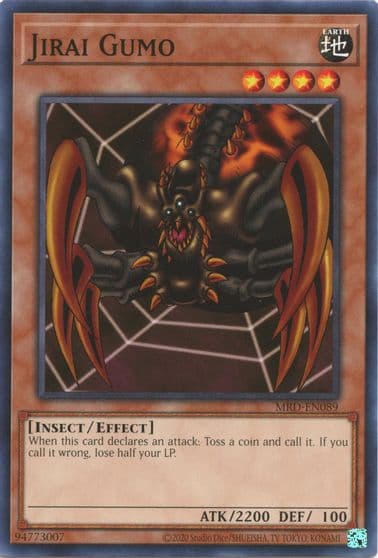 Jirai Gumo Metal Raiders (25th Anniversary Edition) Yu-Gi-Oh! card