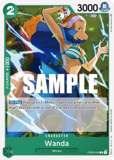Wanda Paramount War One Piece card