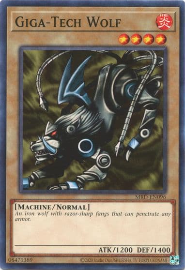 Giga Tech Wolf Metal Raiders (25th Anniversary Edition) Yu-Gi-Oh! card