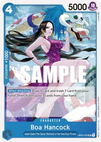Boa Hancock Paramount War One Piece card