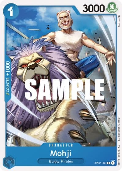 Mohji Paramount War One Piece card