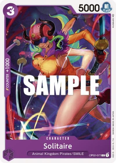 Solitaire Paramount War One Piece card