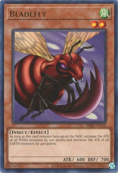 Bladefly Metal Raiders (25th Anniversary Edition) Yu-Gi-Oh! card