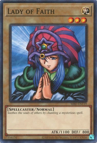 Lady of Faith Metal Raiders (25th Anniversary Edition) Yu-Gi-Oh! card
