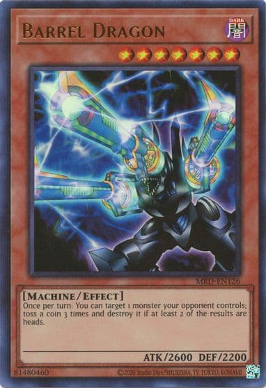 Barrel Dragon Metal Raiders (25th Anniversary Edition) Yu-Gi-Oh! card
