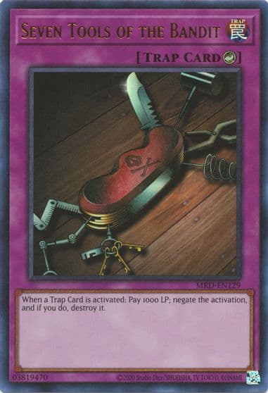 Seven Tools of the Bandit Metal Raiders (25th Anniversary Edition) Yu-Gi-Oh! card