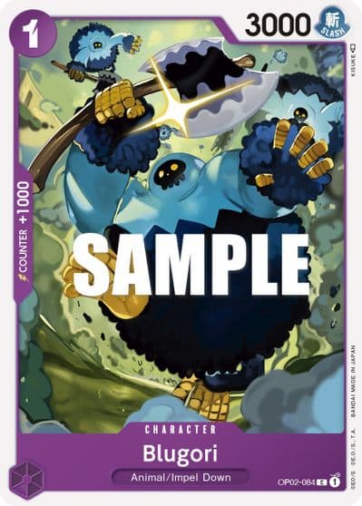 Blugori Paramount War One Piece card