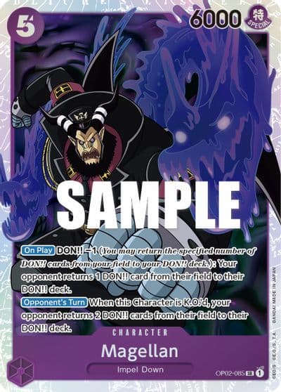 Magellan 085 Paramount War One Piece card