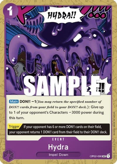 Hydra Paramount War One Piece card