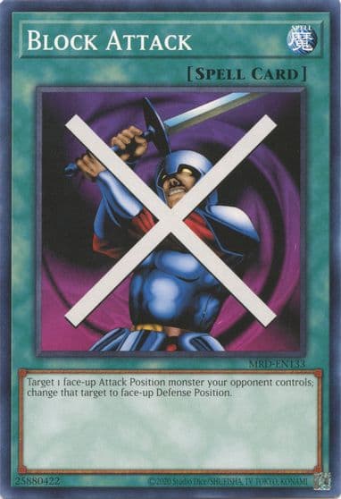 Block Attack Metal Raiders (25th Anniversary Edition) Yu-Gi-Oh! card