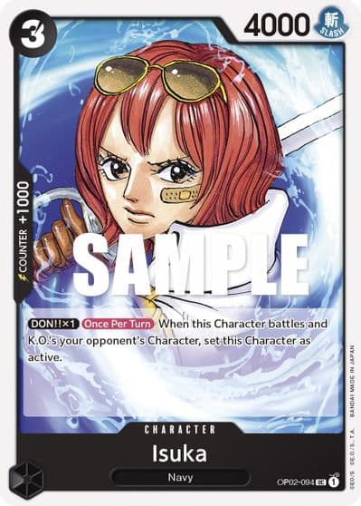 Isuka Paramount War One Piece card