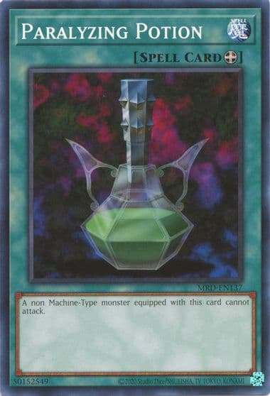 Paralyzing Potion Metal Raiders (25th Anniversary Edition) Yu-Gi-Oh! card