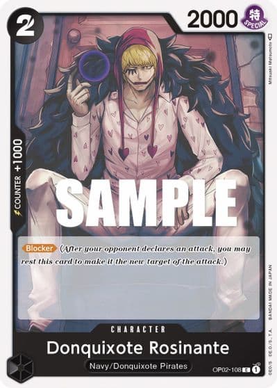 Donquixote Rosinante Paramount War One Piece card