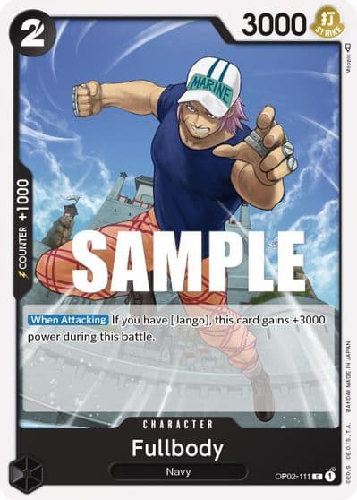 Fullbody Paramount War One Piece card