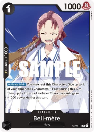 Bell mere Paramount War One Piece card