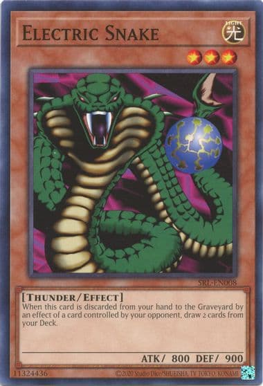 Electric Snake Spell Ruler (25th Anniversary Edition) Yu-Gi-Oh! card