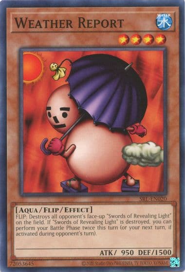 Weather Report Spell Ruler (25th Anniversary Edition) Yu-Gi-Oh! card