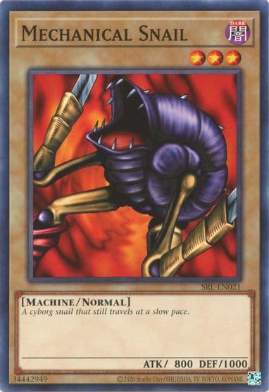 Mechanical Snail Spell Ruler (25th Anniversary Edition) Yu-Gi-Oh! card
