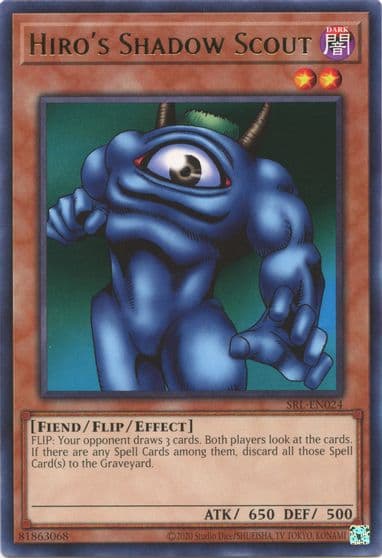 Hiros Shadow Scout Spell Ruler (25th Anniversary Edition) Yu-Gi-Oh! card