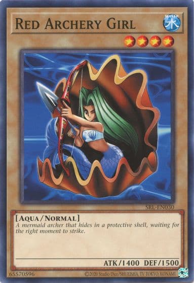 Red Archery Girl Spell Ruler (25th Anniversary Edition) Yu-Gi-Oh! card