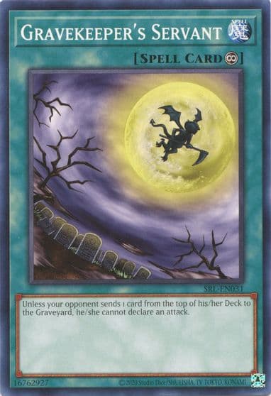 Gravekeepers Servant Spell Ruler (25th Anniversary Edition) Yu-Gi-Oh! card