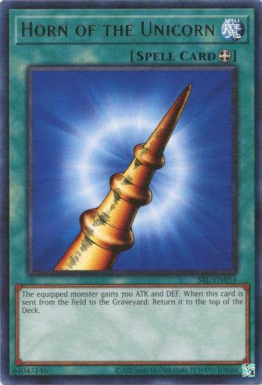 Horn of the Unicorn Spell Ruler (25th Anniversary Edition) Yu-Gi-Oh! card