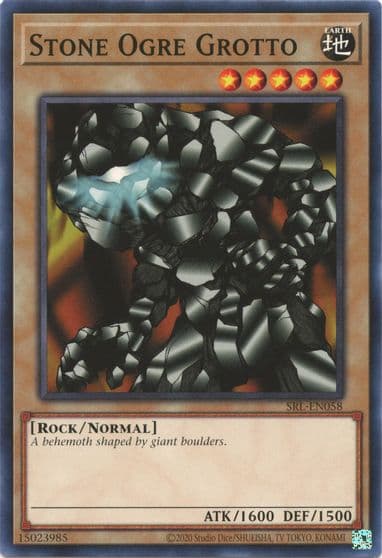Stone Ogre Grotto Spell Ruler (25th Anniversary Edition) Yu-Gi-Oh! card