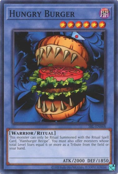 Hungry Burger Spell Ruler (25th Anniversary Edition) Yu-Gi-Oh! card