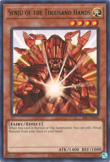 Senju of the Thousand Hands Spell Ruler (25th Anniversary Edition) Yu-Gi-Oh! card