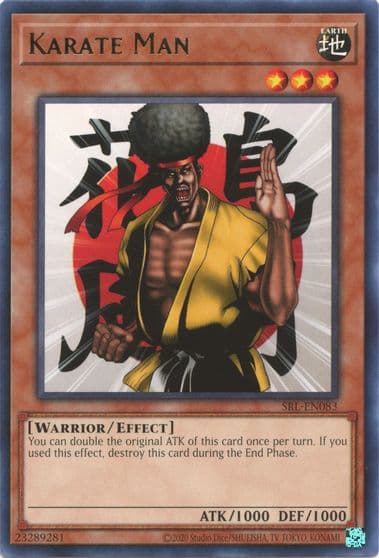 Karate Man Spell Ruler (25th Anniversary Edition) Yu-Gi-Oh! card