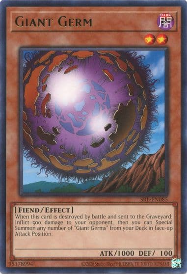 Giant Germ Spell Ruler (25th Anniversary Edition) Yu-Gi-Oh! card