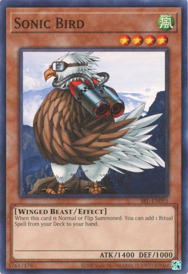 Sonic Bird Spell Ruler (25th Anniversary Edition) Yu-Gi-Oh! card