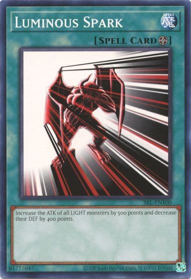 Luminous Spark Spell Ruler (25th Anniversary Edition) Yu-Gi-Oh! card