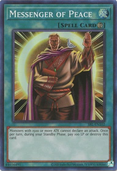 Messenger of Peace Spell Ruler (25th Anniversary Edition) Yu-Gi-Oh! card