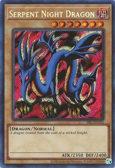 Serpent Night Dragon Spell Ruler (25th Anniversary Edition) Yu-Gi-Oh! card