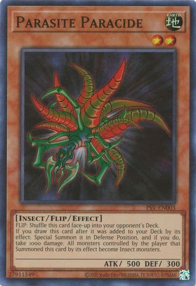 Parasite Paracide Pharaoh's Servant (25th Anniversary Edition) Yu-Gi-Oh! card