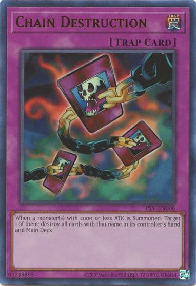 Chain Destruction Pharaoh's Servant (25th Anniversary Edition) Yu-Gi-Oh! card