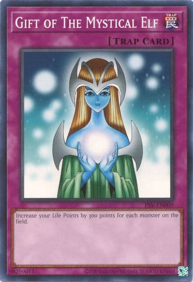 Gift of The Mystical Elf Pharaoh's Servant (25th Anniversary Edition) Yu-Gi-Oh! card